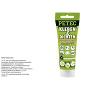 Adhesivo Y Sellador Petec Transparente 80ml Tubo