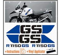 Adhesivos compatibles con R 1150 GS BMW Motorrad R1150 Adventure R1150GS con espátula (Negro/Azul)