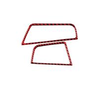 Adhesivos De Marco Y Embellecedor Para Las Salidas De Aire Izquierda Y Derecha Del Salpicadero - Serie 5 F10 F18 2011-2017(Red,Right-hand drive)