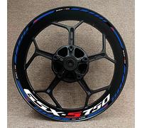 Adhesivos decorativos modificados Pegatinas Para Llantas De Modificación De Neumáticos De Motocicleta, Calcomanías De Borde De Película Para Rueda Para Suzuki GSXS750 Gsx-s 750 R750 Gsxr 750 S 750s (