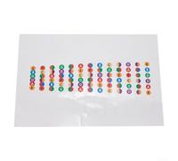 Adhesivos Diapasón Guitarra 13 Notas Escalas PVC(Transparent)