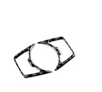 Adhesivos Para Botones Faros Delanteros Coches Para Focus Para SE Para RS Para ST MK3 Para Ecoboost 2015-2018 Volante La Izquierda Derecha Accesorios Interior Automóvil(Negro)