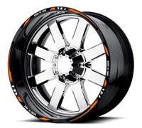 Adhesivos para llantas de moto Ready to Race, kit de adhesivos para 2 ruedas, compatibles de 15 a 19 pulgadas, perfiles contorneados de PVC sin aire, antiburbujas - Diseño deportivo Racing D0162