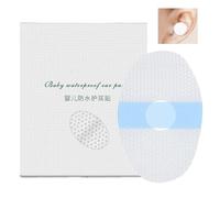 Adhesivos para los oídos impermeables para bebés,Protector de oídos impermeable para bebés - Cinta para los oídos de los bebés,10 Uds. De pegatinas para las orejas, Material de Gel de silicona resiste
