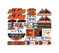 Adhesivos para Motocicletas, Pegatinas Reflectantes de Vinilo para KTM 390 790 890 990 Adventure 1290 Super Duke Ready To Race (FG-003A)