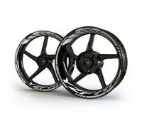 Adhesivos para Ruedas Accesorios Impermeables R1 | Juego De Cinta Adhesiva Reflectante Para Llanta De Motocicleta Delantera Y Trasera(08)