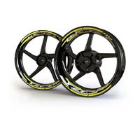 Adhesivos para Ruedas Accesorios Impermeables R1 | Juego De Cinta Adhesiva Reflectante Para Llanta De Motocicleta Delantera Y Trasera(04)