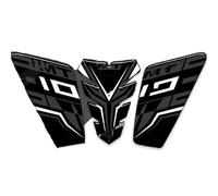 Adhesivos Para Yamaha MT10 FZ: Protector De Depósito, Carenado, Guardabarros, Parabrisas, Manos (2016-2021) tanque espina pescado(Color4)