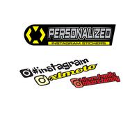 Adhesivos personlizados XLMOTO Instagram