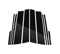 Adhesivos Protectores para los pilares ABC de Las Ventanas del Toyota RAV4 2020-2021.Incluye Tira Brillante para la Columna de la Ventana.Accesorios de modificación Exterior.