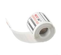 Adhesivos Recordatorio Servicio 300uds Repositionables | 300 unidades por rollo, material transparente clear para lite, ideal para recordatorios de de aceite