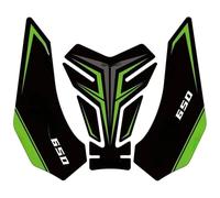 Adhesivos Transparentes Cuero Depósito Motocicleta Para Para Z650 Para Ninja650 Cubiertas(Color4)