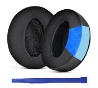 Adhiper Almohadillas de Repuesto con Gel Refrigerante y Seda de Hielo, Compatibles con Sennheiser HD 450BT HD 4.50BT HD 4.50BTNC HD 4.40BT HD 458BT HD 450 HD 400S HD 350BT(Color Negro)