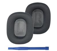 Adhiper Almohadillas de repuesto para auriculares AirPods Max, tejido de malla transpirable y almohadillas de espuma viscoelástica más suaves, duraderas y cómodas, gris espacial