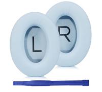 Adhiper Almohadillas de repuesto para auriculares Bose QuietComfort 45 (QC45)/QuietComfort SE (QC SE)/New Quiet Comfort Wireless Auriculares, Almohadillas de Cuero Proteína Más Suave, Espuma Aislante