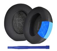 Adhiper Almohadillas de repuesto para Soundcore Space Q45, almohadillas de gel de refrigeración mejoradas para auriculares Soundcore by Anker Space Q45, espuma viscoelástica de alta densidad, grosor