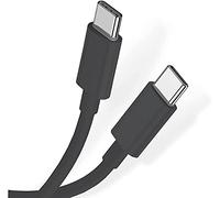 Adhiper Cable USB-C a USB-C 60W 20V/3A, Cable Tipo C Carga Rapida, Compatible con Huawei MateBook 13/14/D14/D15/16s/D16, MateBook X Pro, MatePad 11/Pro, Serie Mate 50/60, etc. (2m/Negro)