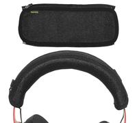 Adhiper Funda para diadema Audio-Technica ATH-M50X M40X M30X M20X | HyperX Cloud II, Cloud Alpha, para BlackShark V2/V2X, para Sony INZONE H3/H5/H7/H9, tela de malla sándwich duradera