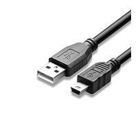 Adhiper UC-E4 Cable USB compatible para Nikon D300 D3100 D3100S D3X D40 D40X D50 D60 D70 D100 D700 D40X D300s Cámara SLR Digital Cable USB 2.0 de alta velocidad (1,5 m/negro)