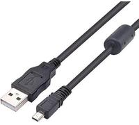 Adhiper UC E6 USB dsc w170 de Repuesto Transferencia de Datos sincronización Cable 8 Pines Compatible para Nikon DSLR D750 D5300 D3200 y for Sony DSCW370 DSCW800 DSCW830 cámara Digital(1M)