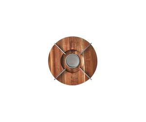 ADHOC Calentador de tetera y calentador de alimentos TUTO 16cm marrón