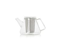 ADHOC Teekanne Fusion 1L Glas/Edelstahl transparente