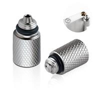 Adibbo 2 adaptadores de recarga de gas para encendedor S.T. Dupont Ligne 2 (modelos estándar y clásicos), Gatsby y Ligne 1 Small, adaptador de recarga de gas para gas de encendedor comercial