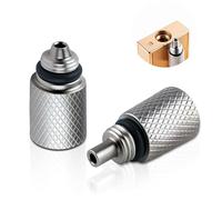 Adibbo Adaptador de recarga de gas para mechero S.T. Dupont Ligne 2 (modelos estándar y clásico), Gatsby y Ligne 1 grande, 2 piezas de actualización de gas para gas de encendedor comercial
