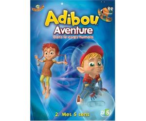 Adibou - Aventure dans le corps humain - 2. Mes 5 sens [Francia] [DVD]