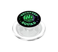 Adicción Recuperación Apoyo Escuadrón Adicción Conciencia de adicciones PopSockets PopGrip para MagSafe