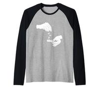 Adicto a la atención - Ropa Urbana estética Triste Camiseta Manga Raglan