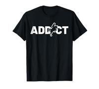 Adicto a la equitación | Regalo Ecuestre para el Entrenador de equitación Camiseta