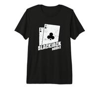 Adicto al Blackjack Card Game Casino USA Camiseta Premium