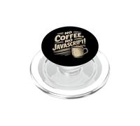 Adicto al café Javascript PopSockets PopGrip para MagSafe
