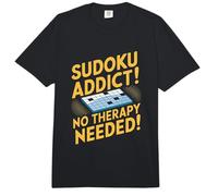 Adicto al Sudoku No Se Necesita Terapia Divertido Sudoku Amante Comfort Colors Adult Heavyweight T-Shirt