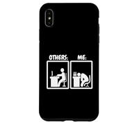 Adicto Al Trabajo Líder Gerente De Oficina Carcasa para iPhone XS MAX