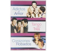 Adictos al amor + Corazones robados + Tango para 3 [DVD]