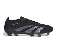 Adidas 24 tacos de fútbol Elite Low Firm Ground, Núcleo de carbono negro, 39 1/3 EU