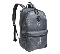 adidas 3-Stripe Classic Backpack for Men and Women, Bag with Laptop Sleeve Mochila, Tech AOP Grey Four/Black/5.0, One Size Unisex-Adulto