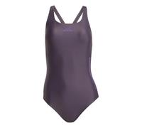 adidas 3 Stripes C-Back Swimsuit Traje de baño de una Sola Pieza, Aurora Black/Aurora Plum, 34 para Mujer