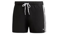 adidas 3-Stripes CLX Very-Short-Length Swim Shorts Bañador bóxer, Hombre, Multicolor (Black / White), S