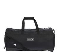 adidas 3 Stripes Duffel Bag Large - Bolsa de fin de semana (black/white)