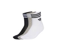 adidas 3-Stripes JV7437 - Juego de 3 pares de calcetines largos unisex multicolor