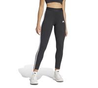adidas 3 Stripes Leggings Mujer, Black / White, L
