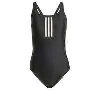 adidas 3 Stripes Rubber Graphic Swimsuit Bañador, Mujer, Negro (Black), 32