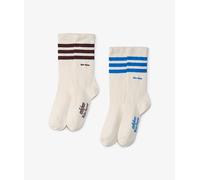 adidas 3 Stripes Socks x Wales Bonner Blanco roto