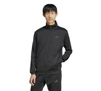 adidas 3-Stripes Tricot Track Top Sudadera, Negro/Negro, M para Hombre