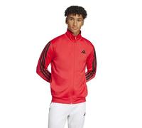 adidas 3-Stripes Tricot Track Top Sudadera, Rubí Puro, L para Hombre