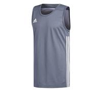 adidas 3g Speed Reversible Jersey, Camiseta sin mangas Hombre, Onix / White, S