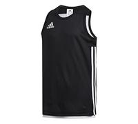 adidas 3g Speed Reversible Jersey, Camiseta sin mangas Unisex niños, Black / White, 128